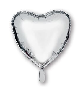 Lets Party Foil Heart Balloon