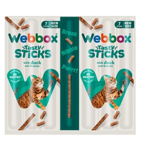 Webbox Tasty Sticks with Duck 7 x 5g