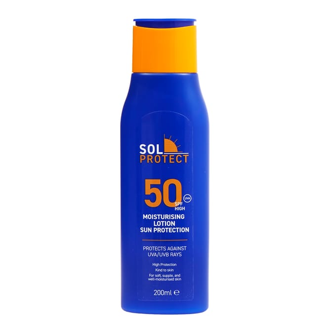 Sol Protect & Moisturising Lotion Sun Protection 200ml - SPF50