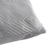 Home Collections: Pinsonic Velvet Cushion - Silver
