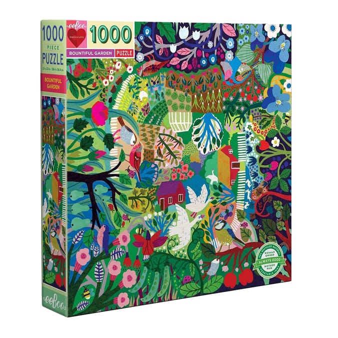eeBoo Piece & Love 1000 Piece Puzzle Assorted