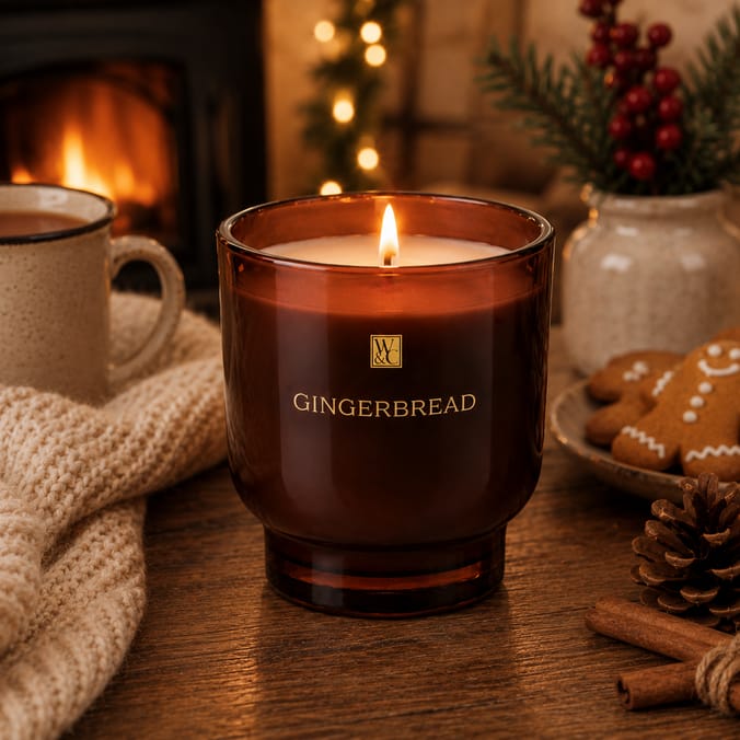 Wickford & Co Chistmas Scented Candle 250g - Gingerbread