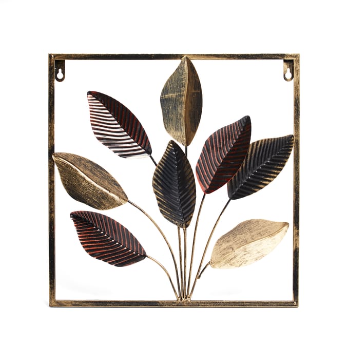 Jardin 3D Wall Art Red Leaf