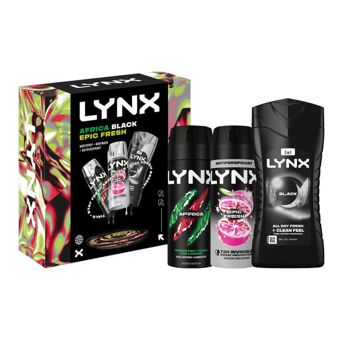 Lynx All Stars Trio Gift Set