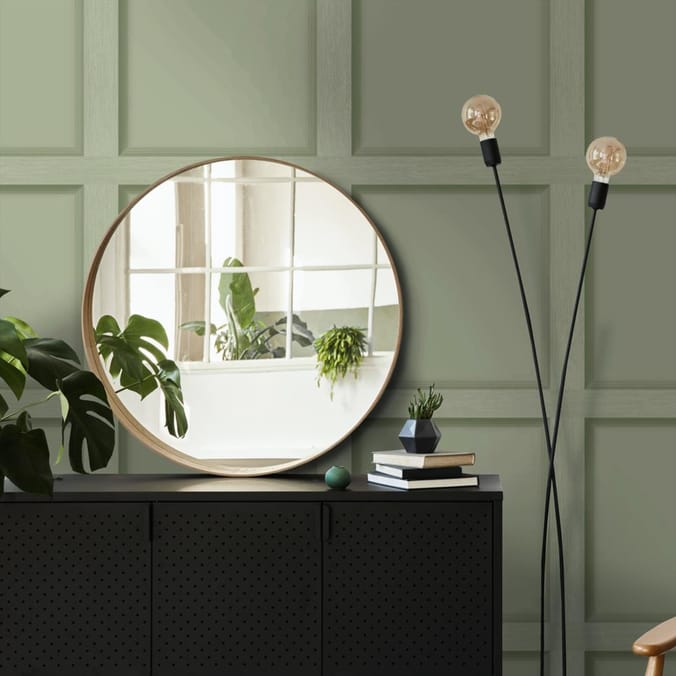 Modern Wood Panel Wallpaper 