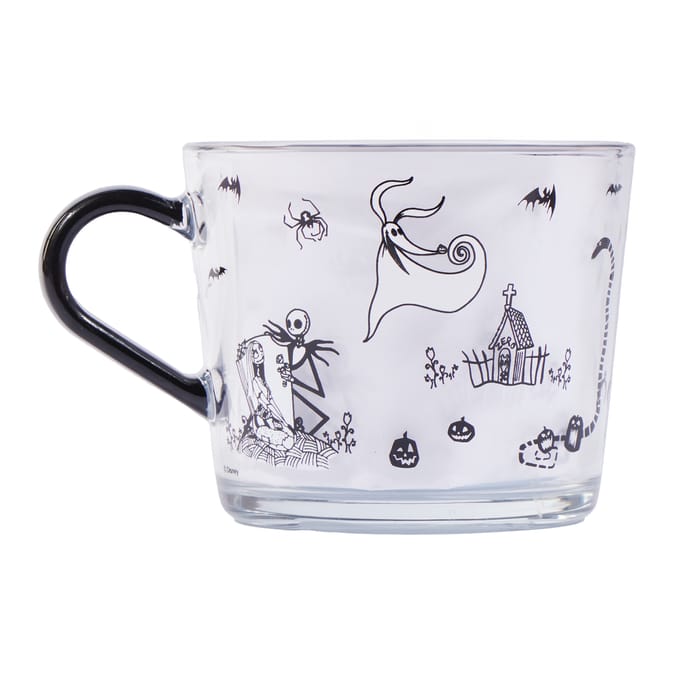 Disney Nightmare Before Christmas Glass Mug