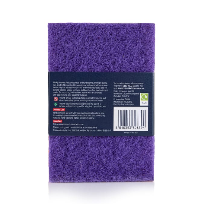 Minky 4 Brites Scouring Pads