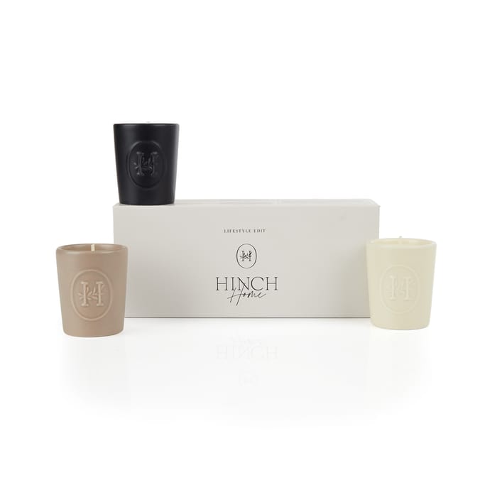 Hinch Home Set Of 3 Mini Votives
