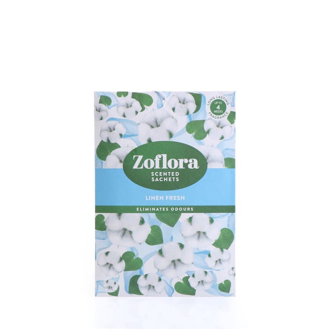 Zoflora Scented Sachets 2 Pack - Linen Fresh