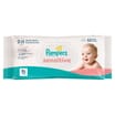 Pampers Sensitive Baby Plastic Free Wet Wipes 52's