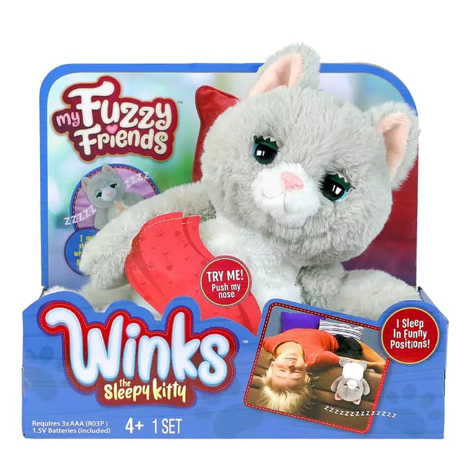My Fuzzy Friends Winks The Sleepy Kitty