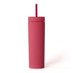 Hydrate Double Wall Bottle With Straw 480ml
