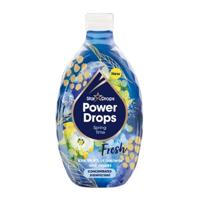 Star Drops Power Drops Concentrated Disinfectant Spring Time