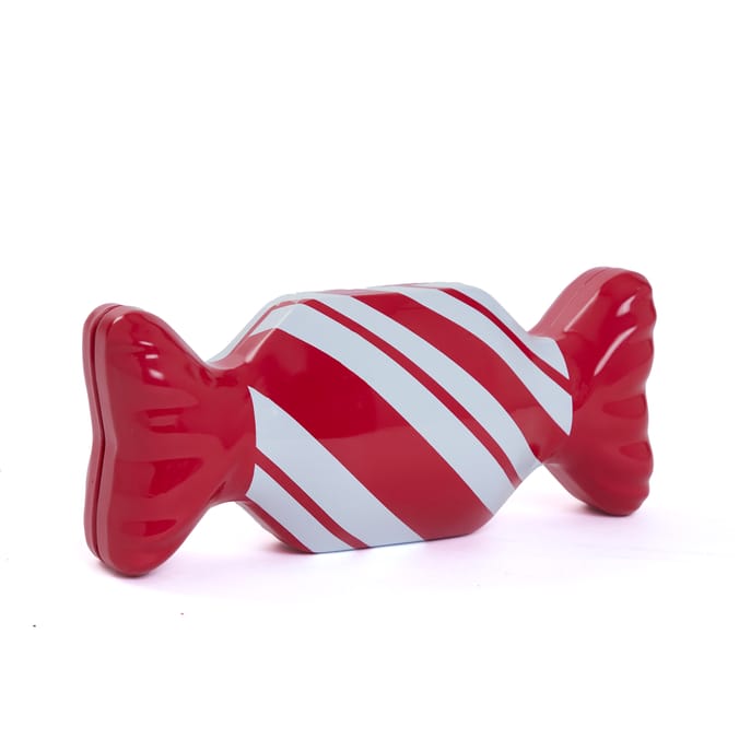 Candy Cane Filled Tin