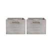 Home Collections Small Wooden Box - Grey