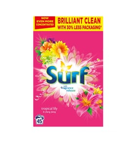 Surf Tropical Lily & Ylang-Ylang Laundry Powder 2.25kg 45 Washes