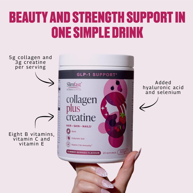 Slimfast Collagen Plus Creatine 300g - Summer Berries