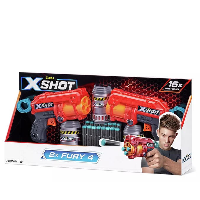 Zuru X-Shot 2x Fury 4