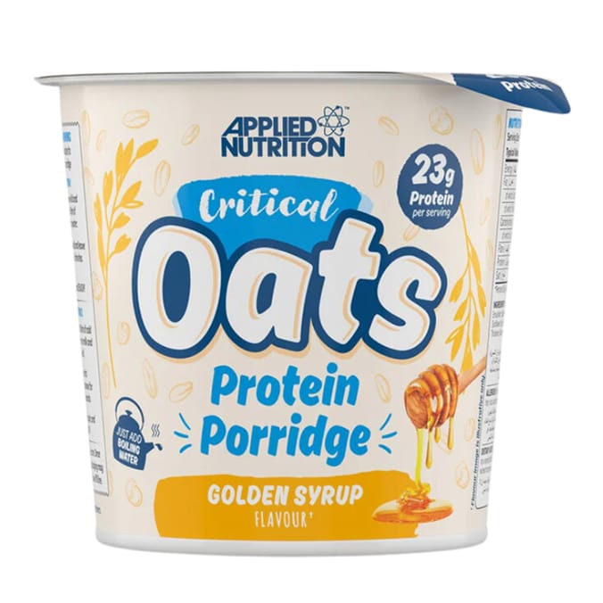 Applied Nutrition: Critical Oats Advanced Protein Porridge - Golden Syrup 60g x12