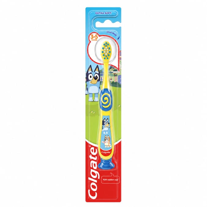 Colgate Kids 3-5 Years Bluey Extra Soft Manual Toothbrush
