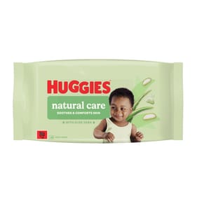 Huggies Natural Care Fragranced Baby Cleansing Wipes 48's