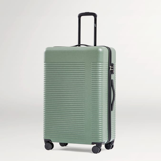 Salisburys Hard Shell Lisbon Expandable Suitcase - Green