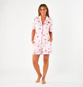 Originals Ladies Lip Print Pyjamas