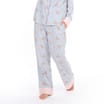 Originals Ladies Blue Stripe Bear Pyjamas
