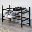 Utility 2 Tier Extending Shoe Rack 