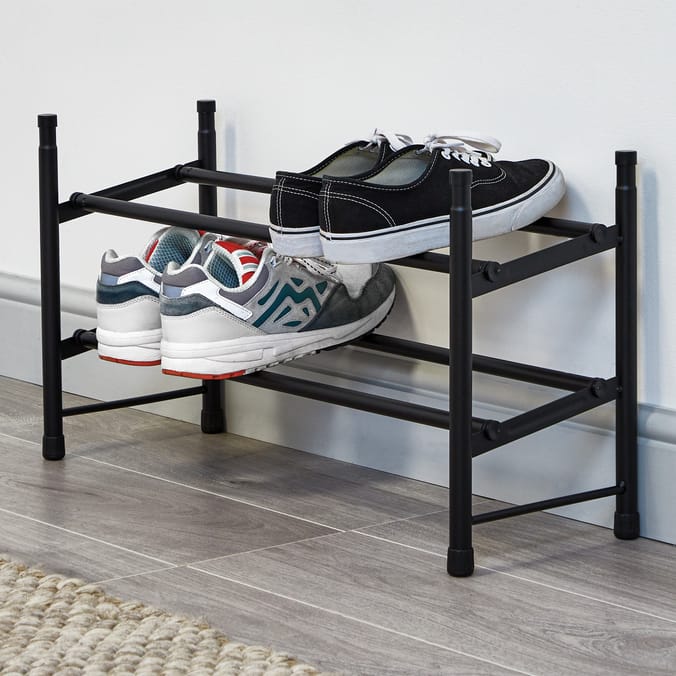 Utility 2 Tier Extending Shoe Rack