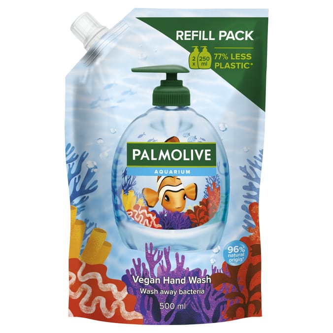 Palmolive Aquarium Liquid Hand Wash Soap Refill 500ml