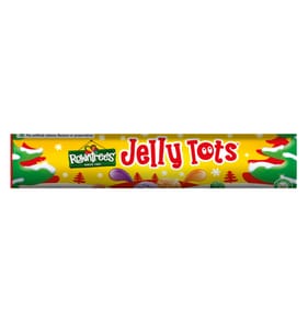 Rowntree’s Jelly Tots Sweets Giant Tube 115g
