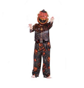 Hallow Scream Kids Pumpkin Zombie Costume