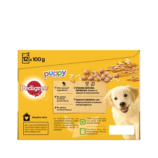 Pedigree 2024 puppy kibble