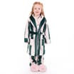 Originals Kids Pink & Green Striped Dressing Gown