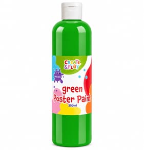 Create & Play 300ML Poster Paint - Green