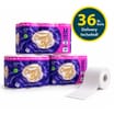 Premium Comfy Soft Extra Long 3 Ply Toilet Tissue 12 Rolls x3