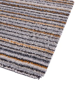Design Studio: Luxury Indoor Washable Runner - Grey, Beige & Brown Stripes