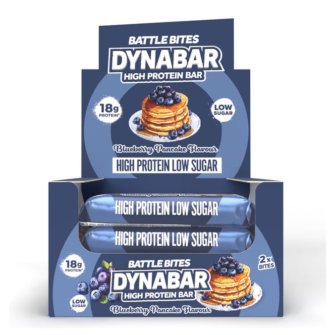 Battle Bites Dynabar 60g- Blueberry Pancake x12