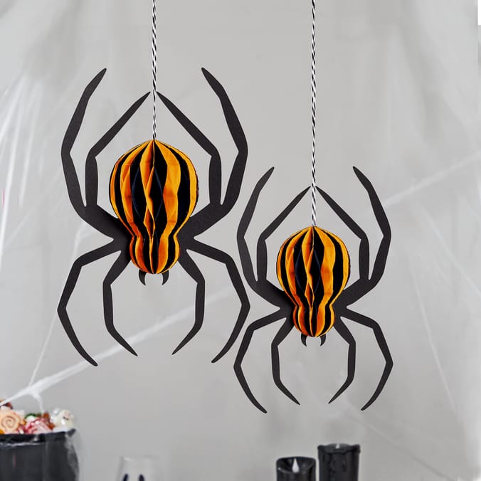 Hallow Scream Honeycomb Decoration