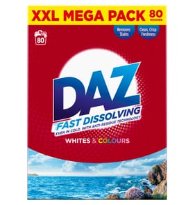 DAZ Washing Powder Whites & Colours 4.8 kg 80 Washes