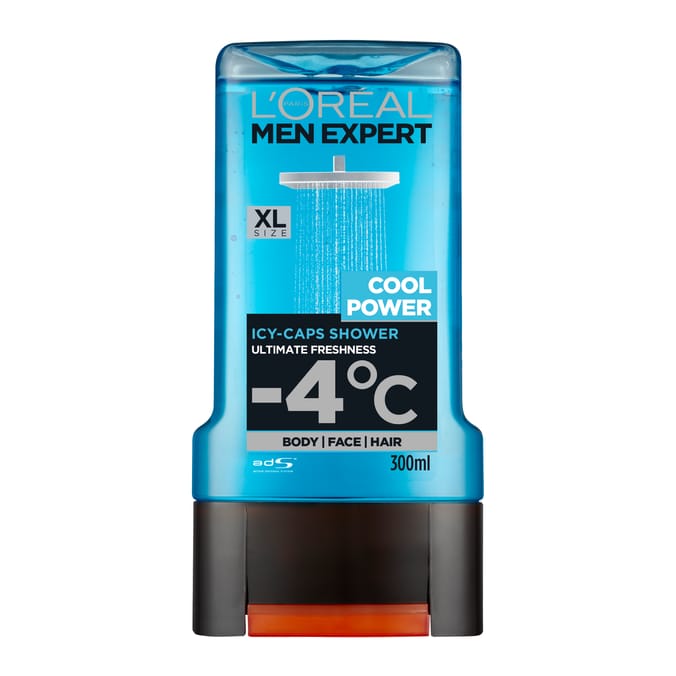 L'Oreal Men Expert Cool Power Shower Gel 300ml