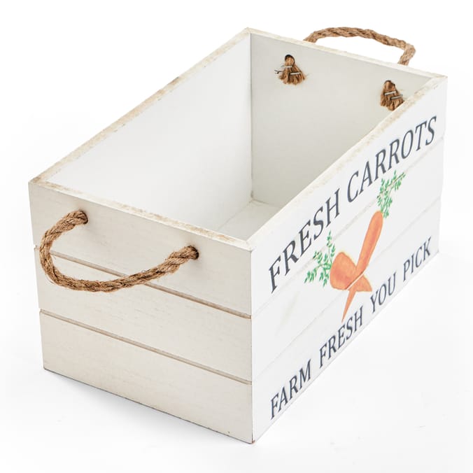 Spring Time Easter Wooden Crate 