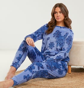 Originals Sleeve Top & Bottoms Floral Pyjama Set