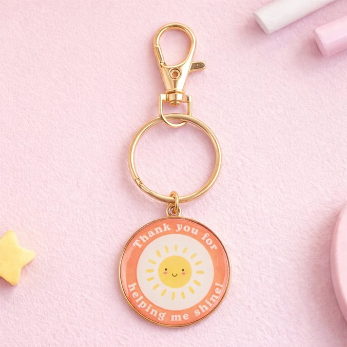 Thank You Teacher Keyring