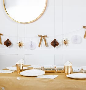 Festive Feeling Bunting - Gold