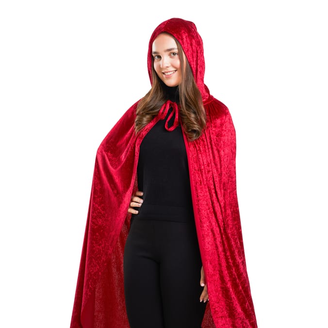 Hallow Scream Adults Velour Cape