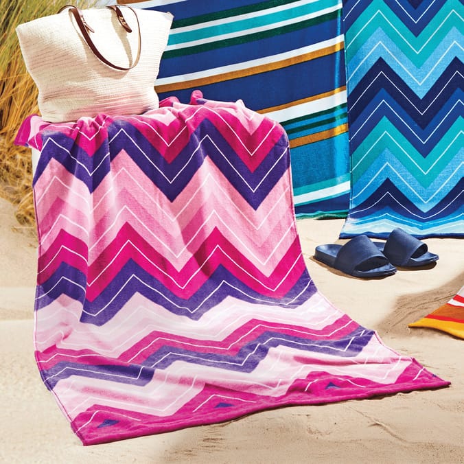Hello Summer Beach Towel