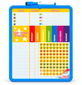 Create & Play Reward Board With Marker - Blue