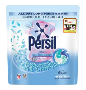 Persil Pure Non Bio Washing Capsules 34 Washes - Heaven Scent Pearls